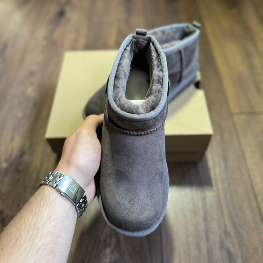 UGG Ultra Mini Kids “Stone Grey”