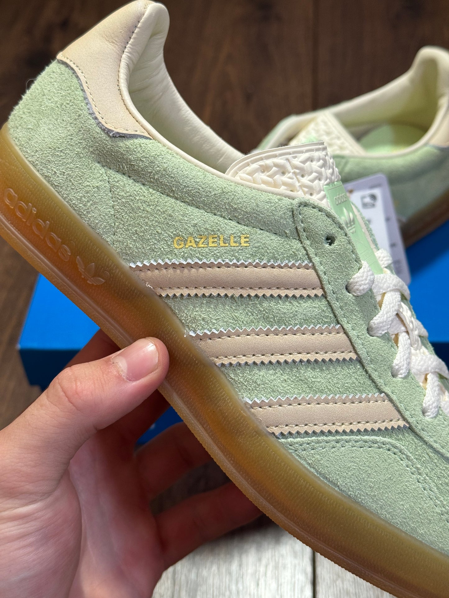 Adidas Originals Gazelle Indoor “Semi Green Spark”