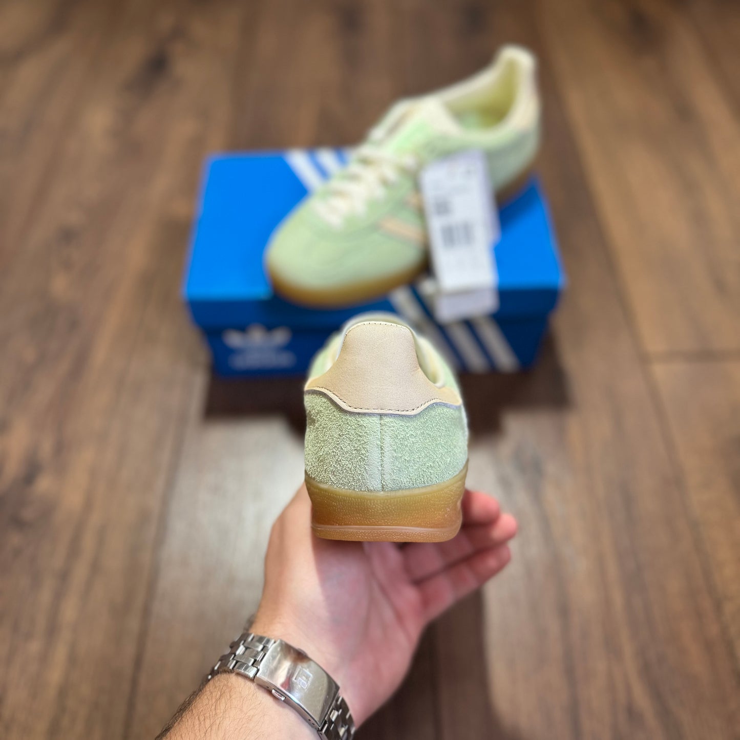 Adidas Originals Gazelle Indoor “Semi Green Spark”