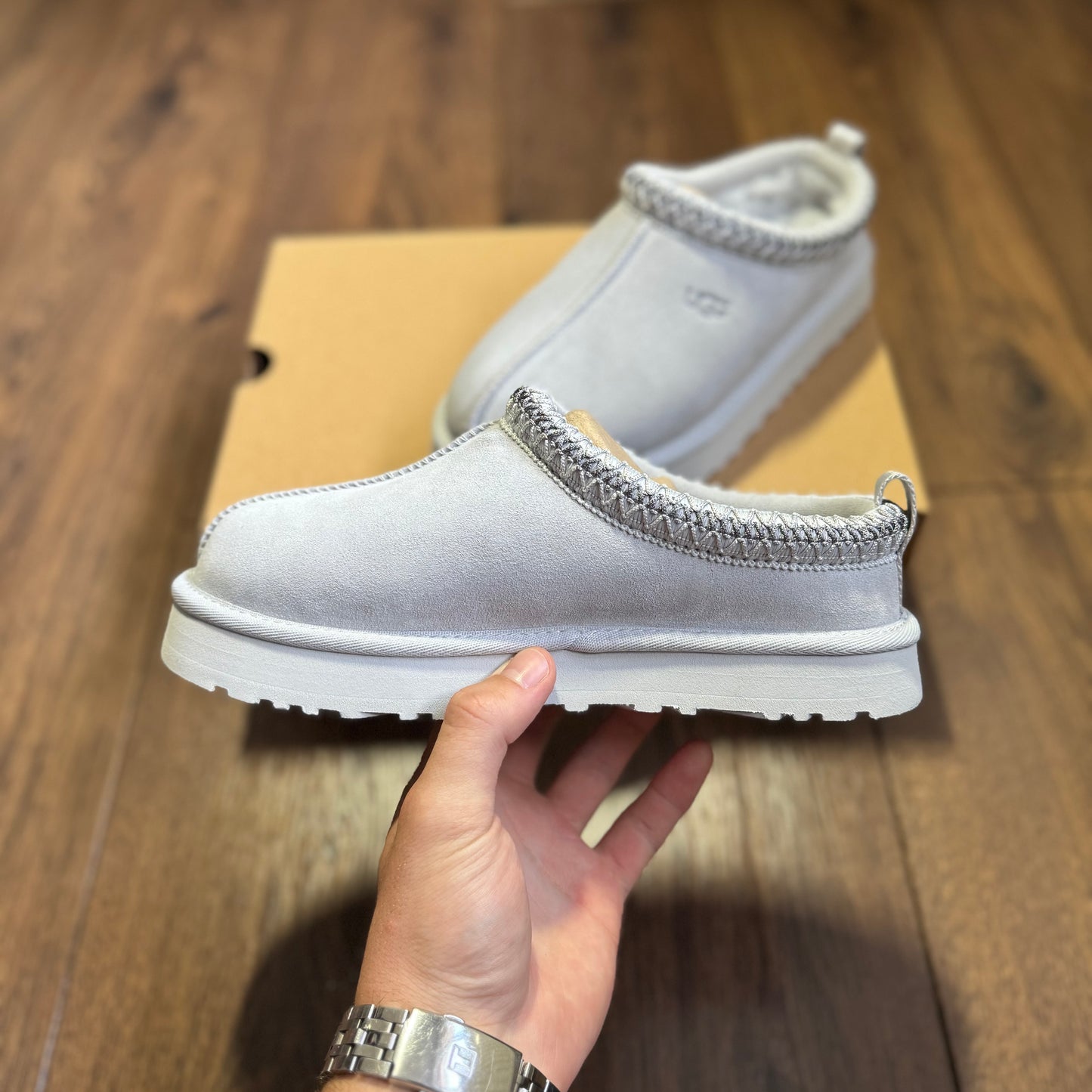 UGG Tazz Kids “Seal Grey”