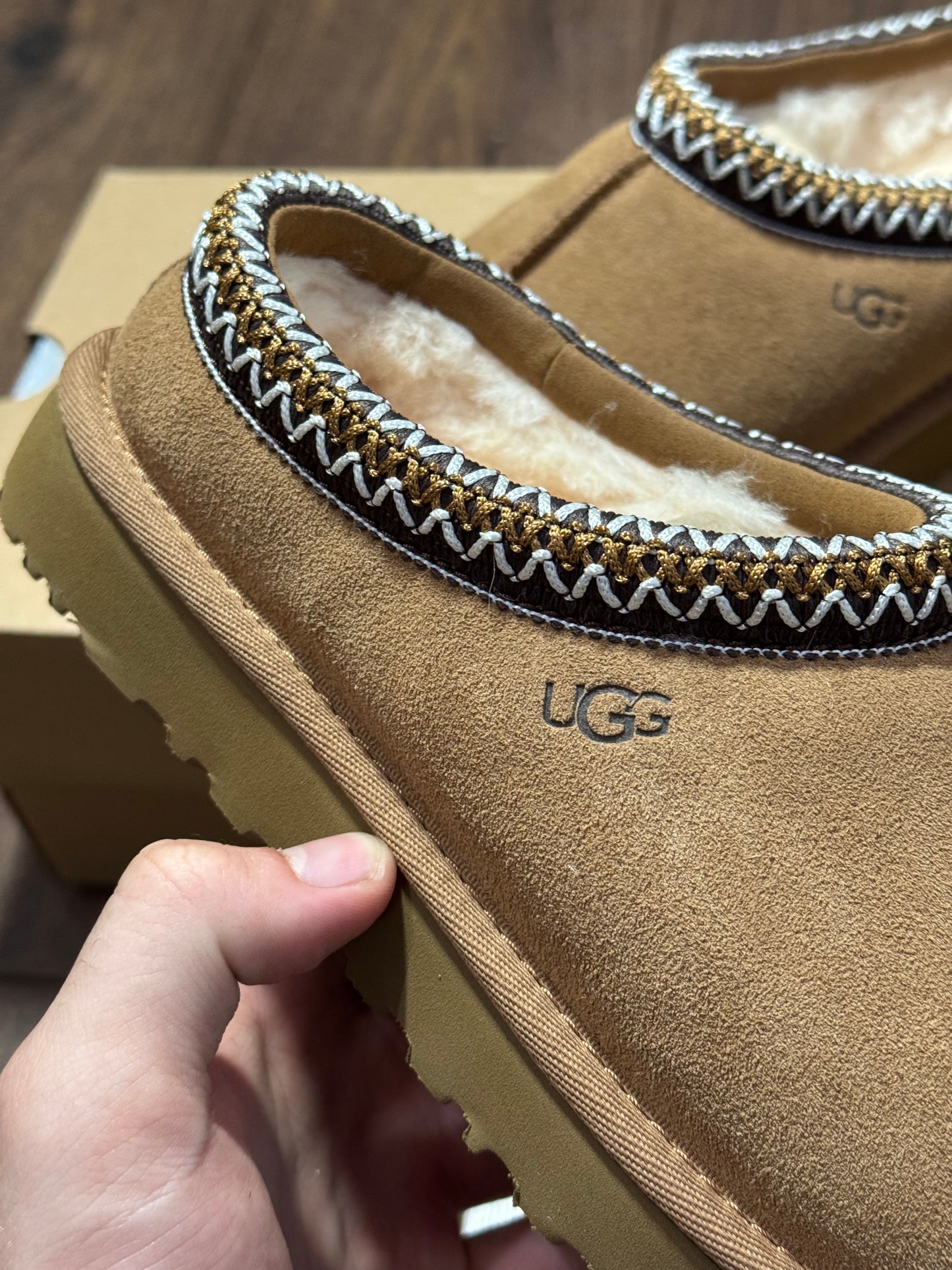 UGG Tasman Womens “Dark Chestnut”