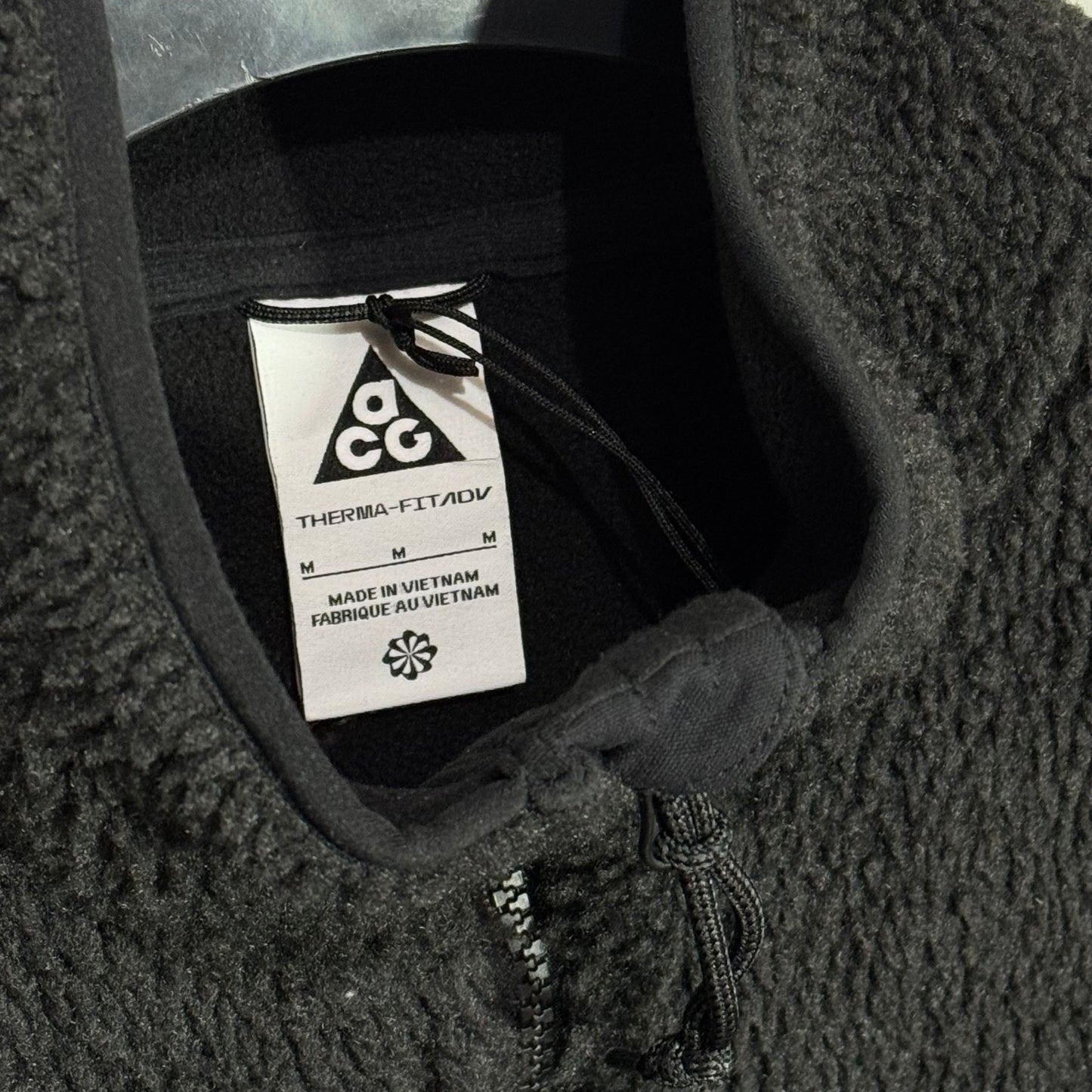 Nike ACG “Canwell Glacier” Fleece Jacket Black