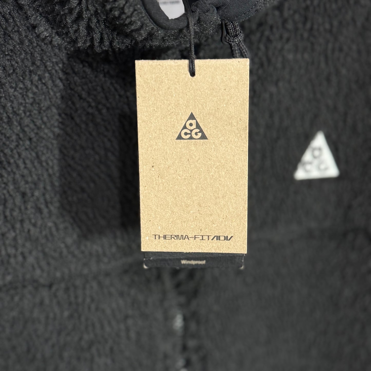 Nike ACG “Canwell Glacier” Fleece Jacket Black