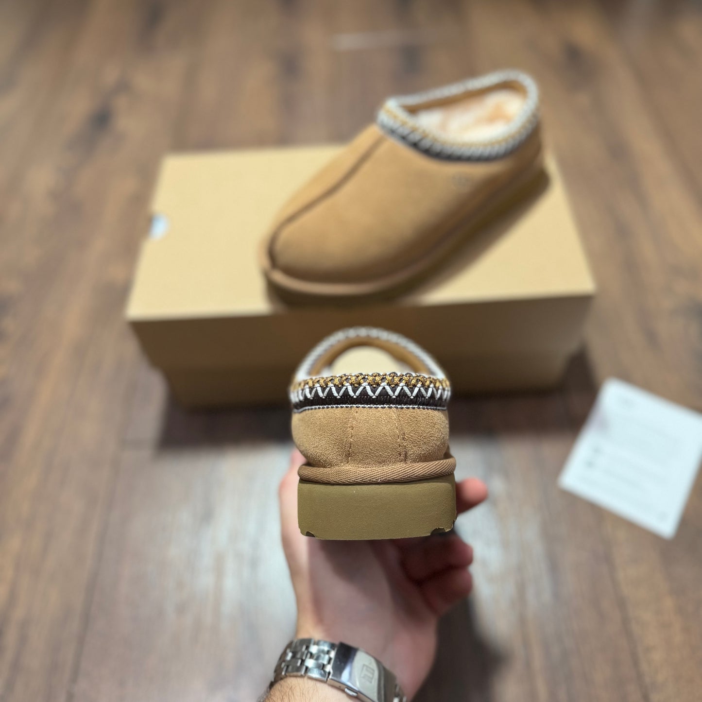 UGG Tasman Womens “Dark Chestnut”