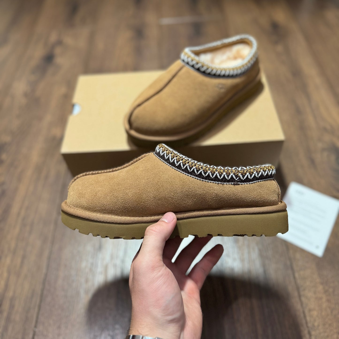 UGG Tasman Womens “Dark Chestnut”