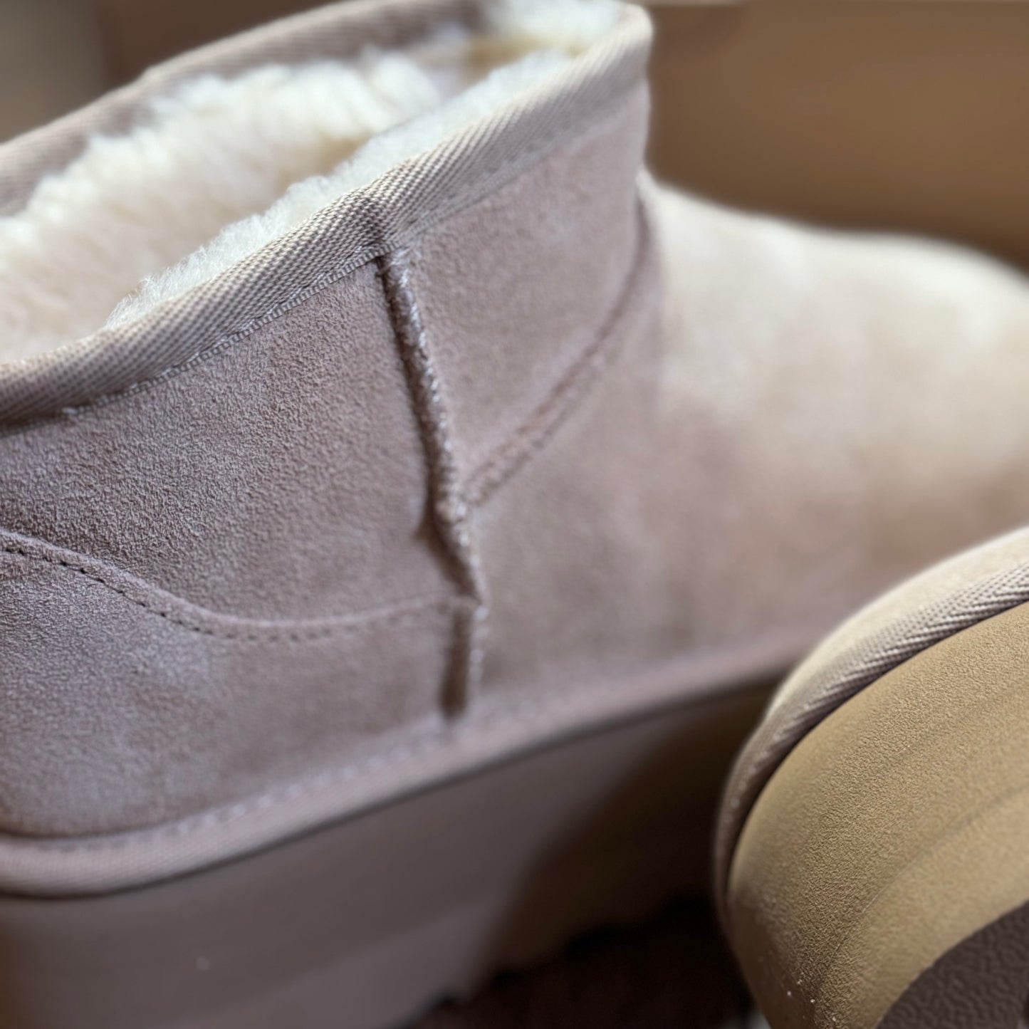 UGG Ultra Mini Platform “Sand”