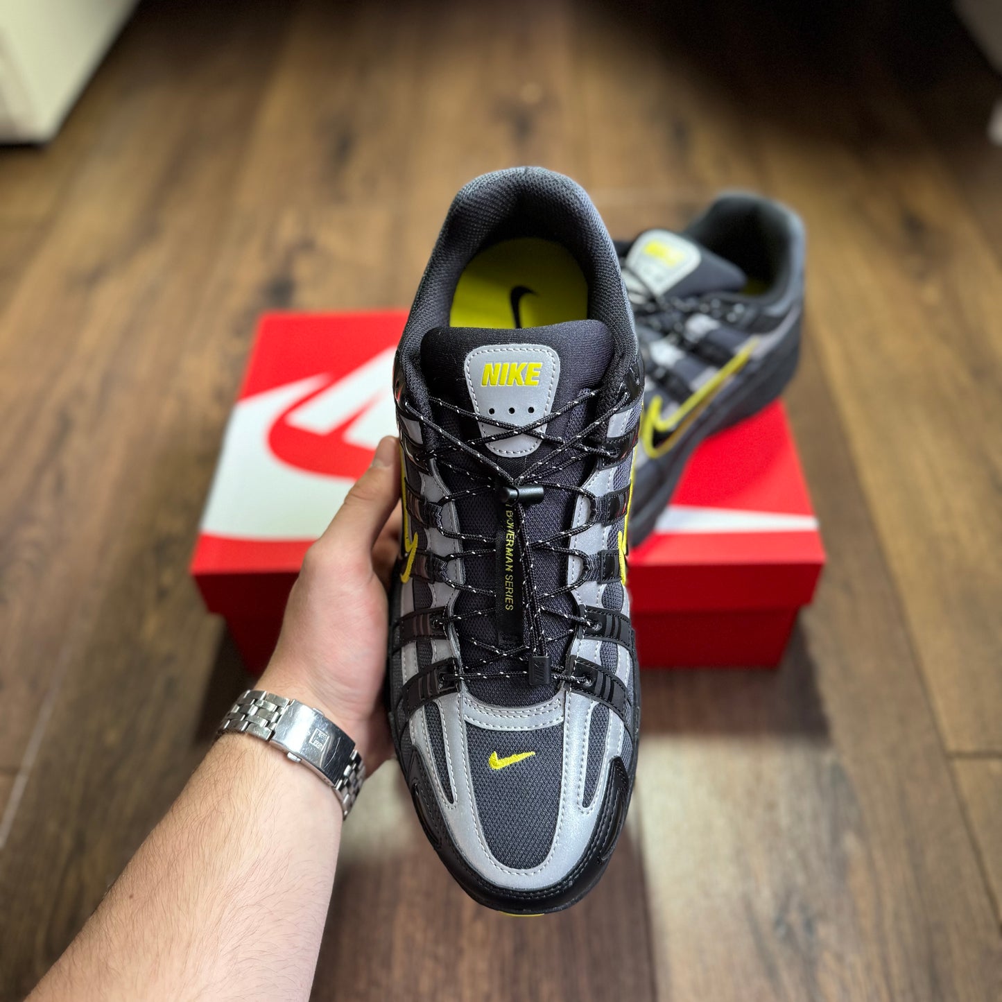 Nike P-6000 “High Volt Metallic Silver