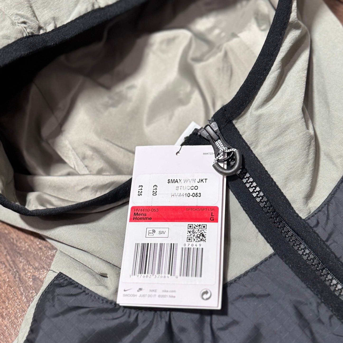 Nike Air Max Woven Jacket Khaki Green