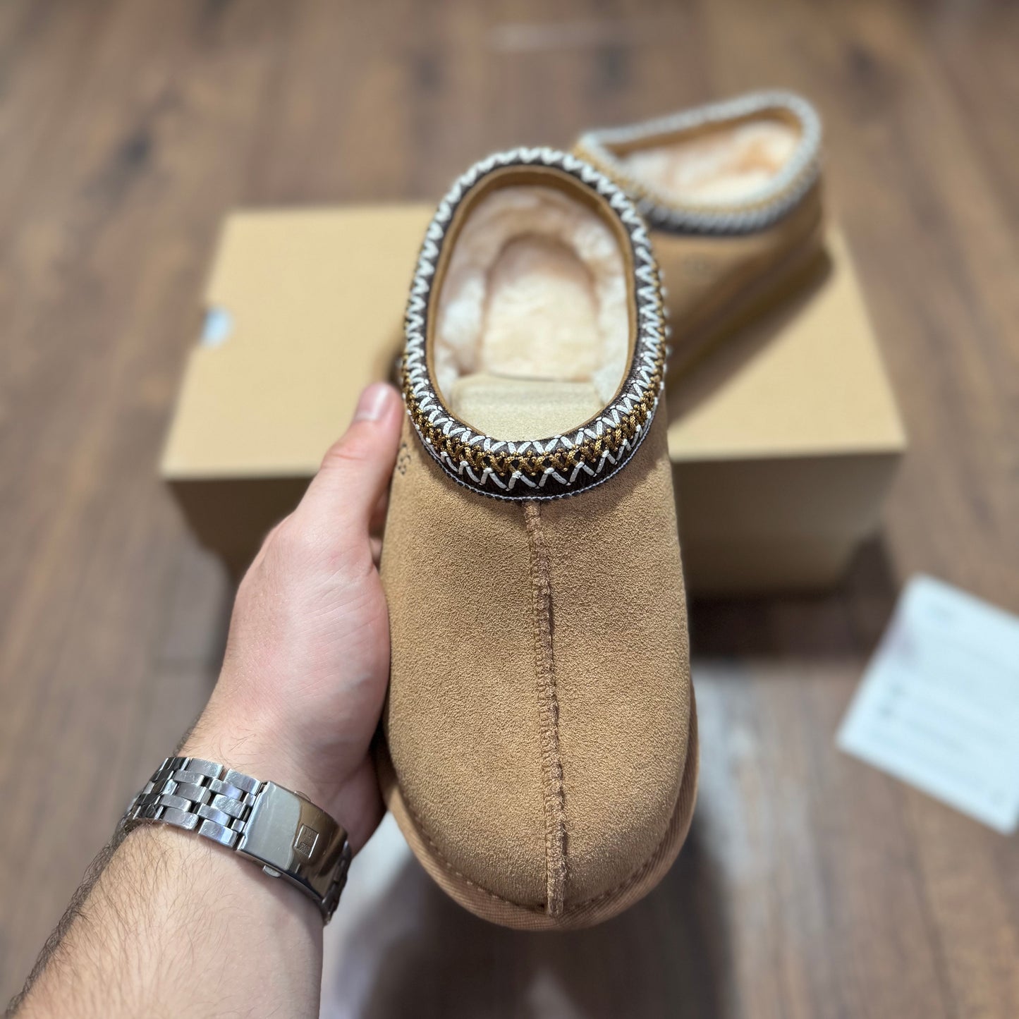 UGG Tasman Womens “Dark Chestnut”