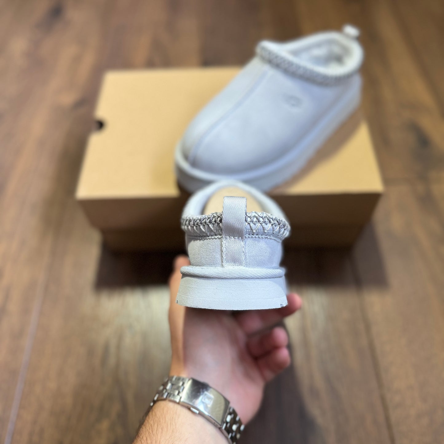 UGG Tazz Kids “Seal Grey”