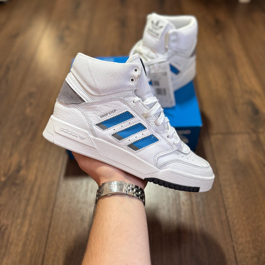 Adidas Originals Drop Step Hi “White University Blue”