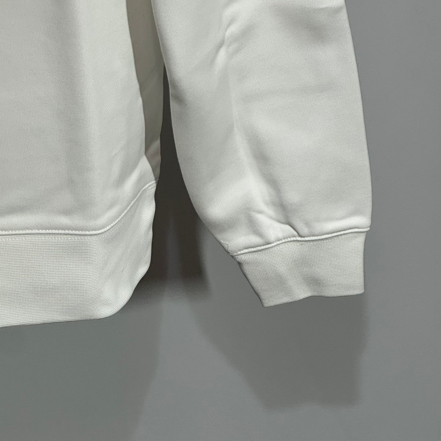 Lacoste Classic Alligator Print Sweatshirt White Unisex